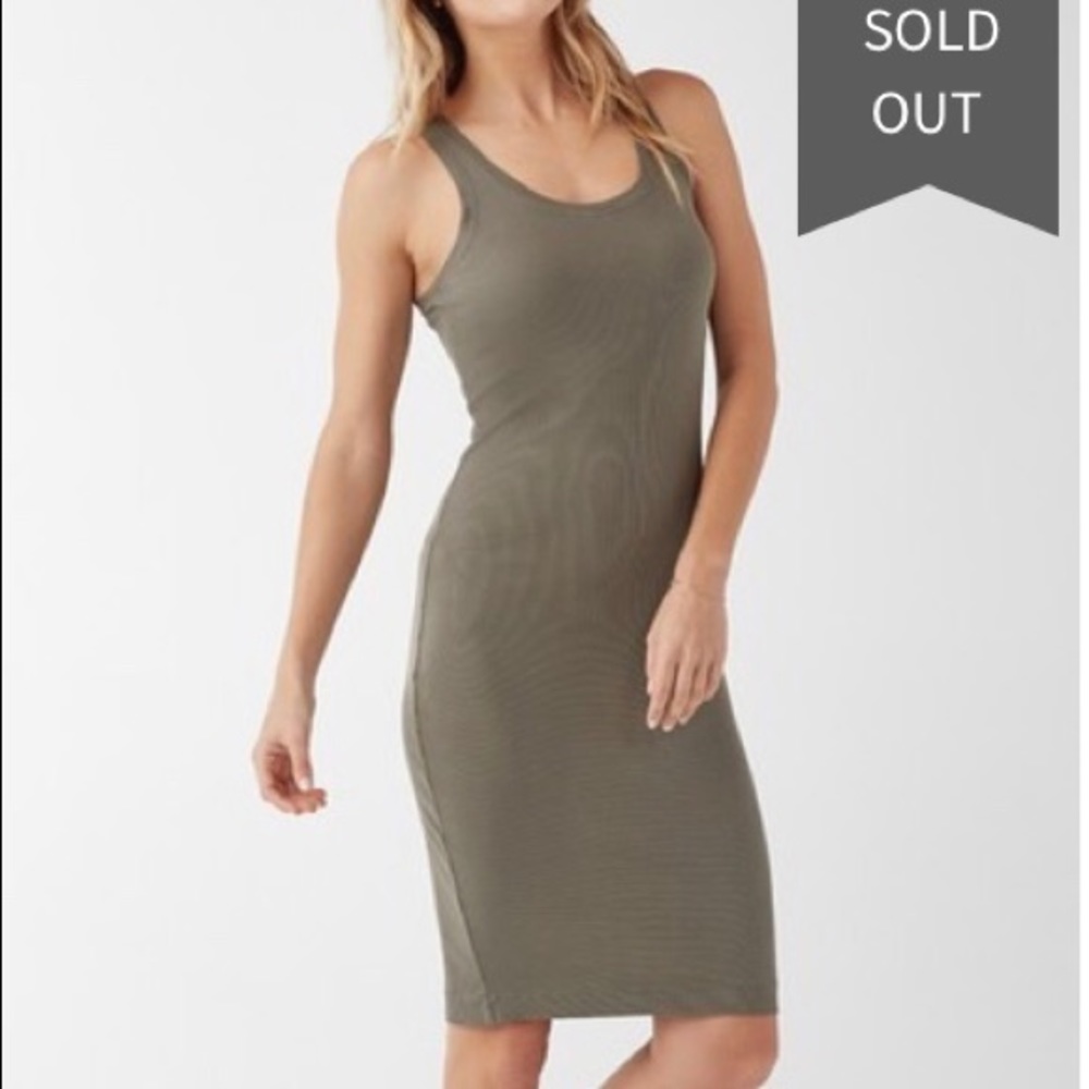 Splendid Rib Knit Tank Dress